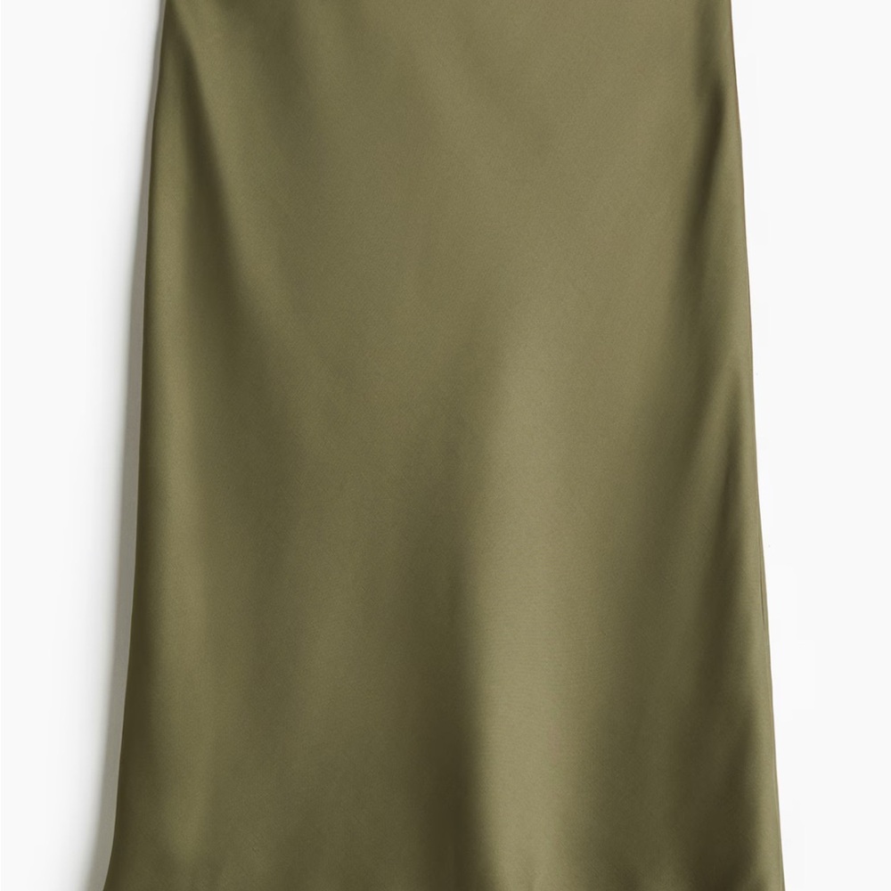H&M Khaki Pencil Skirt